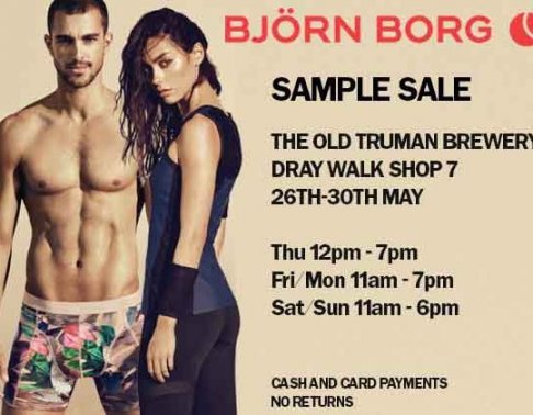 Bjorn Borg sample sale