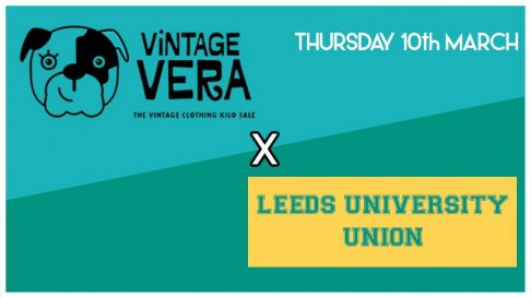 Leeds University Union Vintage KILO SALE - 10th March