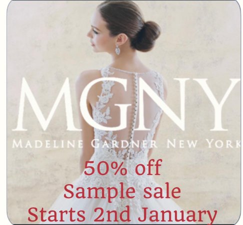 Madeline Gardner sample sale 