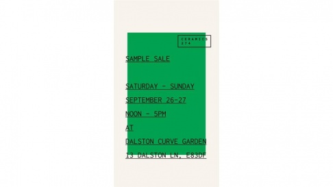 Ceramics274 SAMPLE SALE