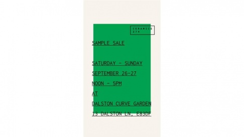 Ceramics274 SAMPLE SALE