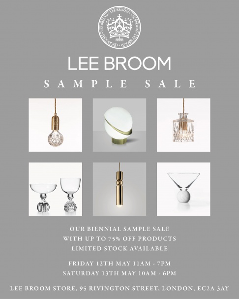 Lee Broom Sample Sale