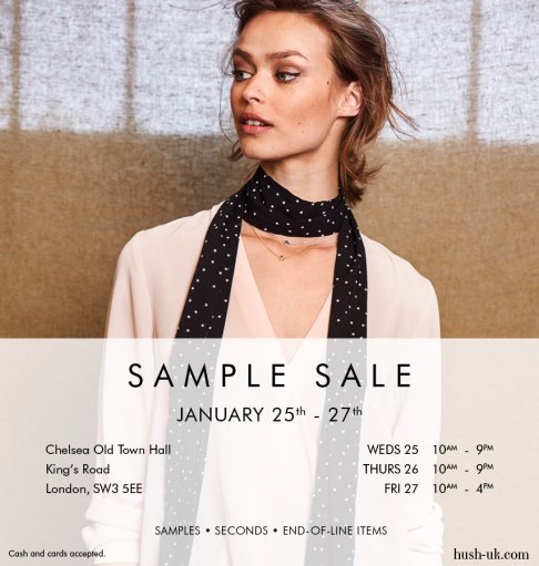 Hush Sample Sale