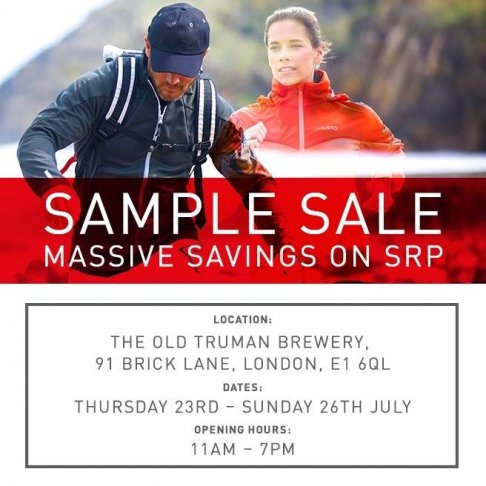 Musto sample sale