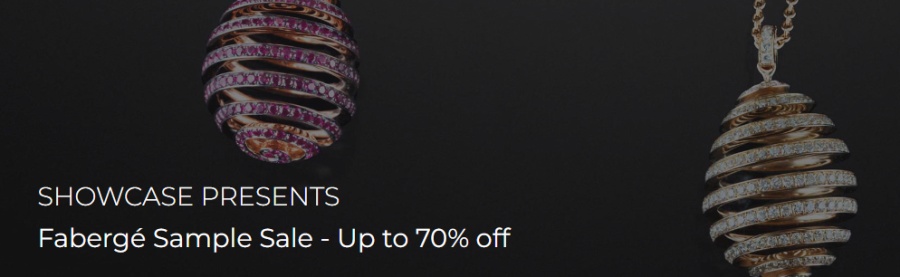 Fabergé Sample Sale 
