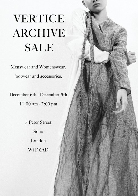 Vertice Archive Sale