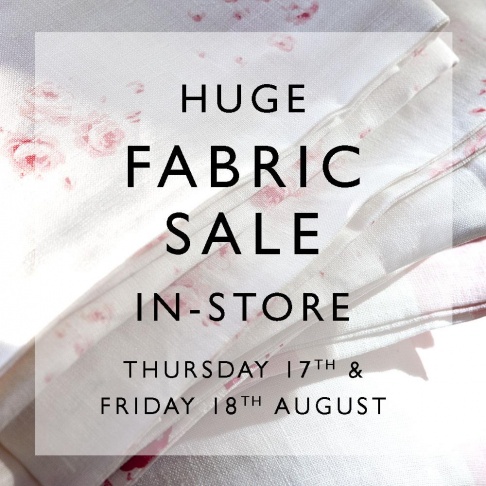 Fabric Sale Cabbages and Roses