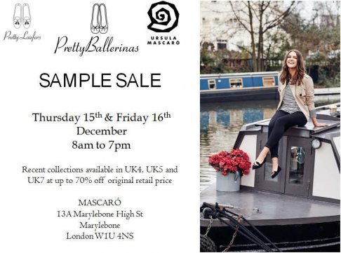 Pretty Ballerinas Sample Sale