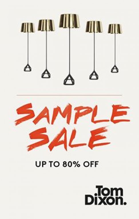 Tom Dixon sample sale 