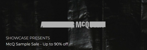 McQ Sample Sale