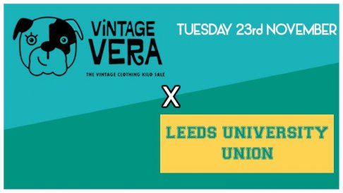 Leeds University Union Vintage KILO SALE - November