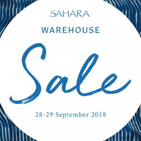 Sahara Warehouse and Sample Sale 2018 - 2