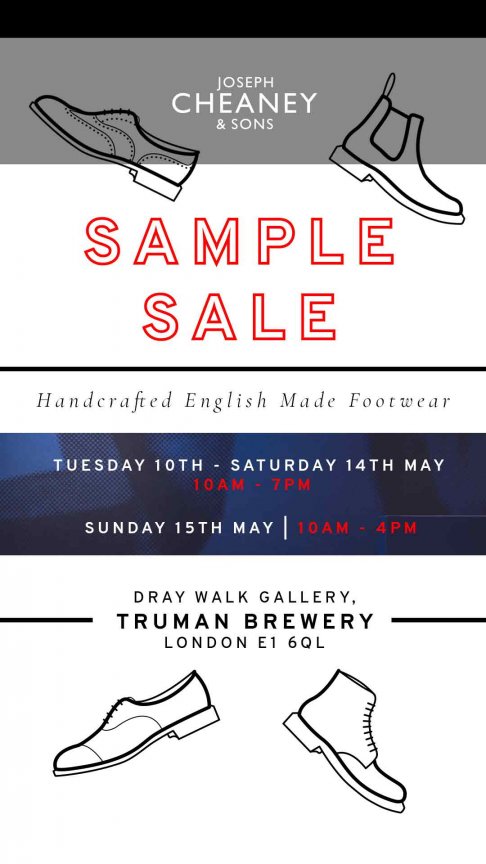 Cheaney Sample Sale