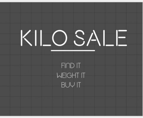 Worth The Weight Clothes Kilo Sale