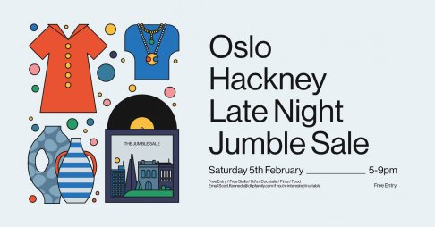 Oslo Hackney Late Night Jumble Sale