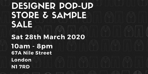 Designer Pop-Up Store and Sample Sale