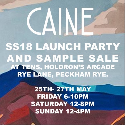 Caine London Sample Sale