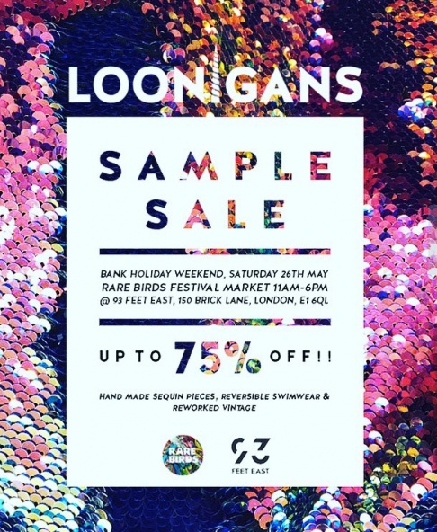LOONIGANS Sample Sale