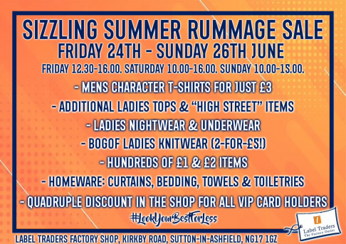 Sizzling Summer Rummage Sale