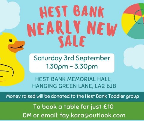 Hest Bank Nearly New Sale