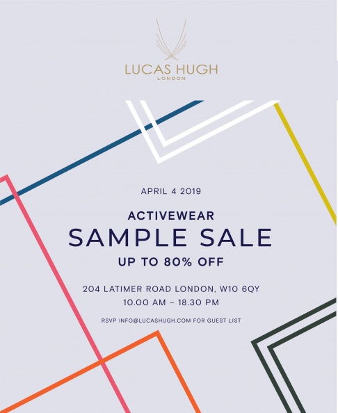 Lucas Hugh Sample Sale - 2