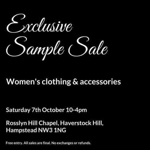 Womenswear Multibrand Sample Sale