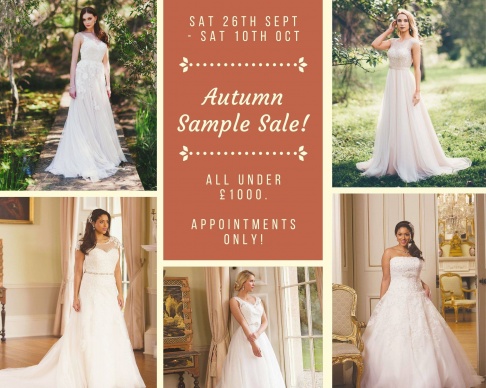 Fairytale Occasions Autumn Sample Sale