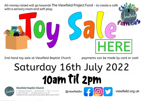 Toddlers - Viewfield Baptist Church Toy Sale