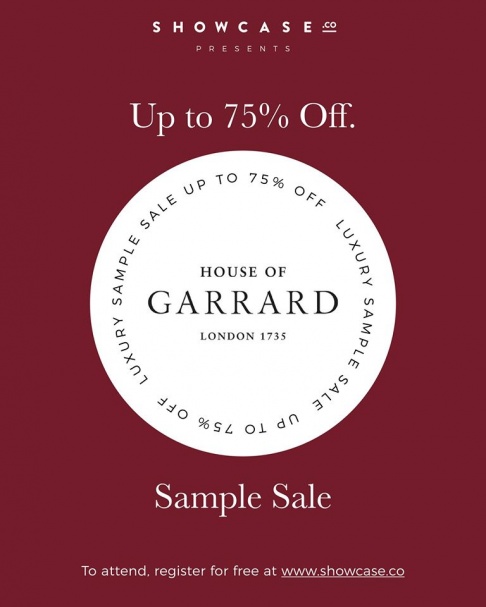 House of Garrard Sample Sale - London