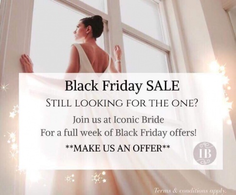 Iconic Bride Black Friday Sale
