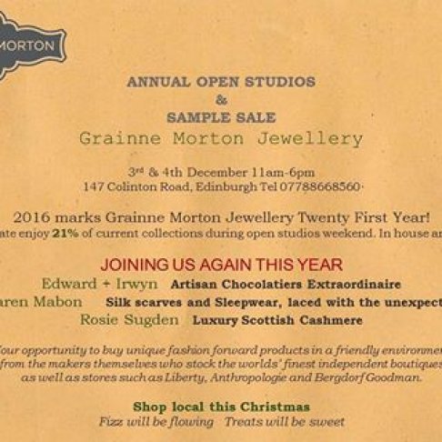 Sample Sale Grainne Morton Jewellery, Karen Mabon, Rosie Sugden,...