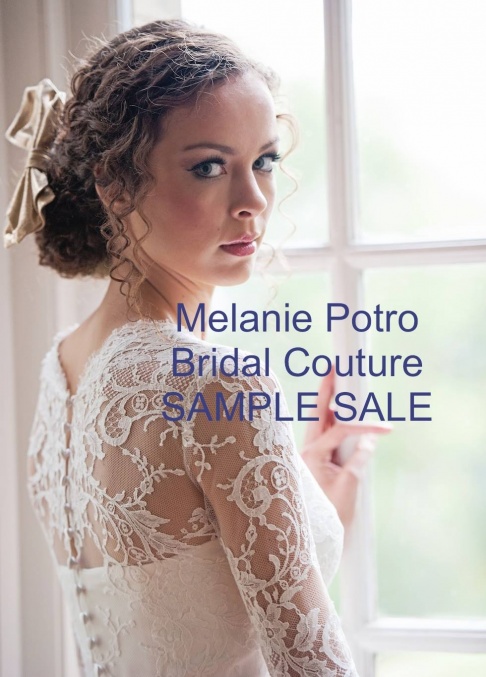 Sample Sale Melanie Potro Bridal Couture 