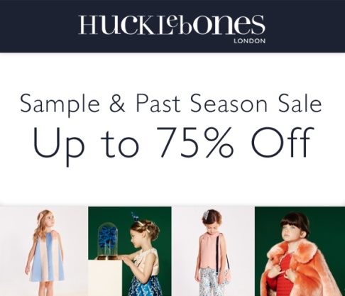 Hucklebones Sample and Past Season Sale