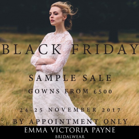 Emma Victoria Payne Bridal Sample Sale