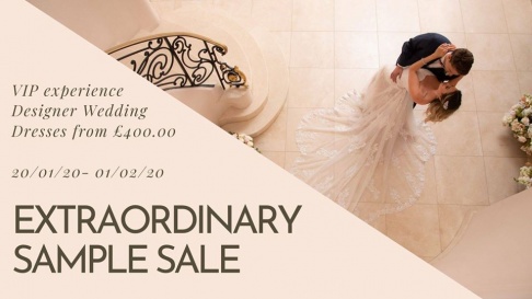 Caroline Clark Bridal Boutique Extraordinary Sample Sale