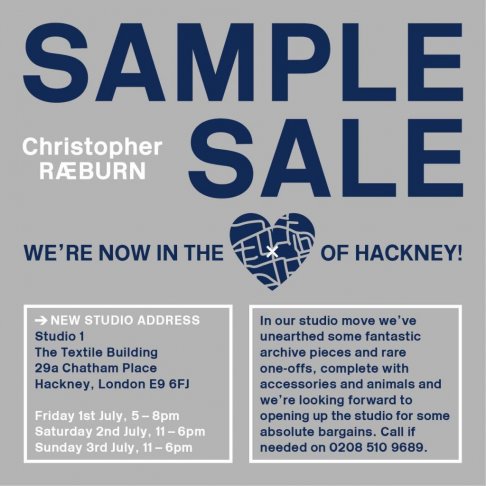 Christopher Raeburn sample sale