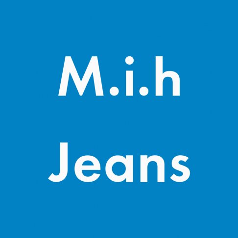 M.i.h Jeans sample sale