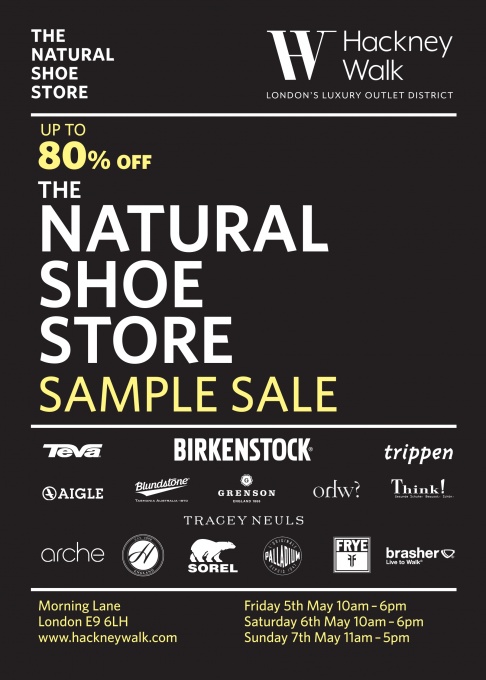 The Natural Shoe Store Sample Sale 