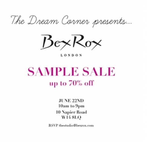 Bex Rox Sample Sale
