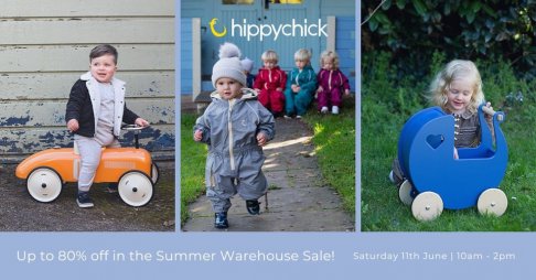 Hippychick Summer Warehouse Sale