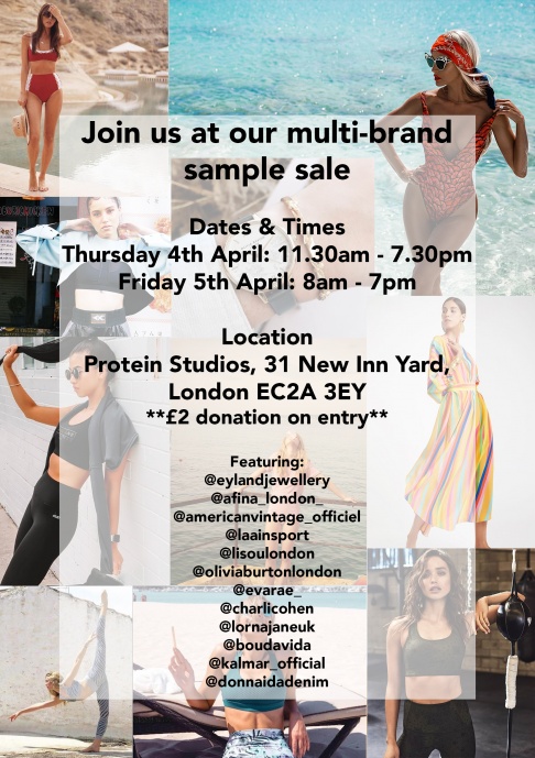 Swim & Activewear Sample Sale