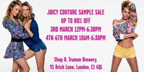Juicy Couture Sample Sale - 2