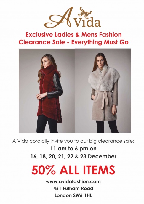 A Vida Sample and Clearance Sale