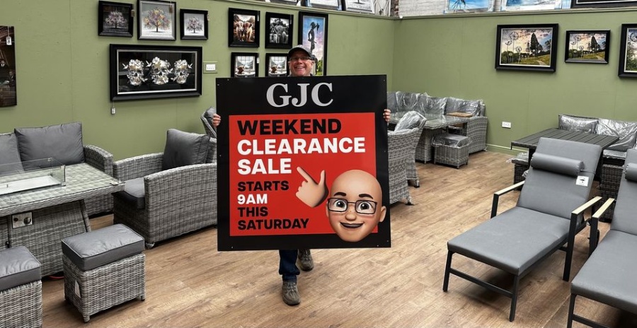 GJC Furniture Outlet April Weekend Clearance Sale