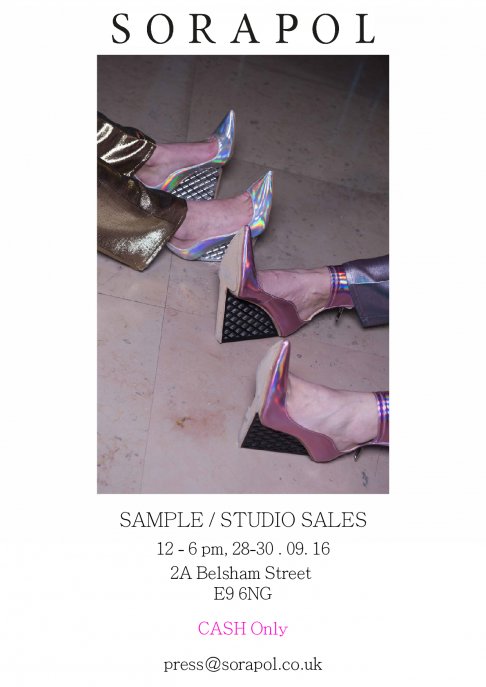 Sorapol London Studio/Sample Sales 