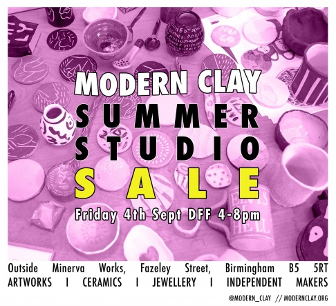 Modern Clay Summer Studio Sale