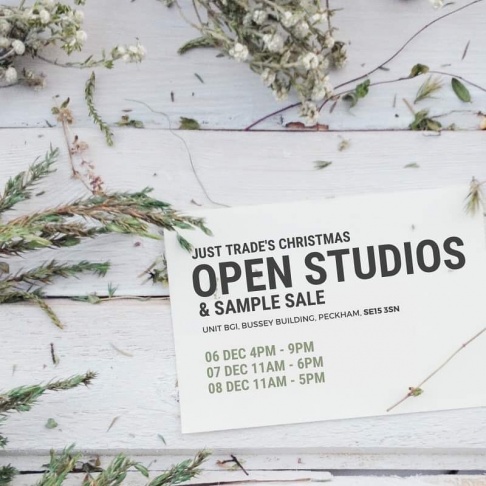Just Trade Open Studios and Sample Sale