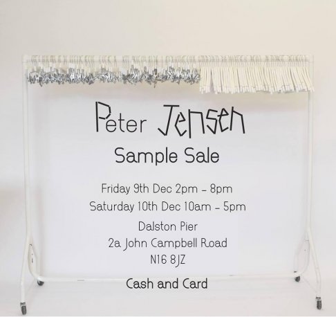 Sample Sale Peter Jensen 