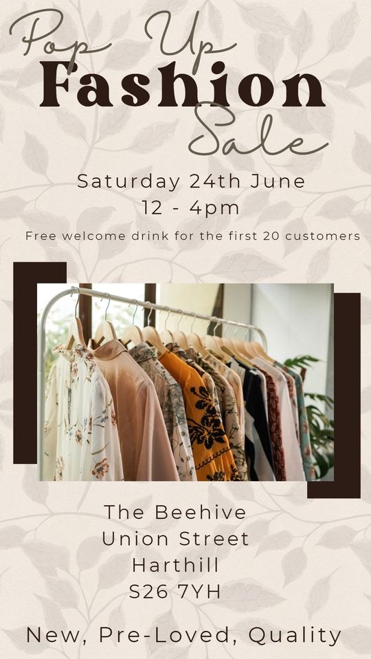 The Beehive Pop Up Fashion Sale