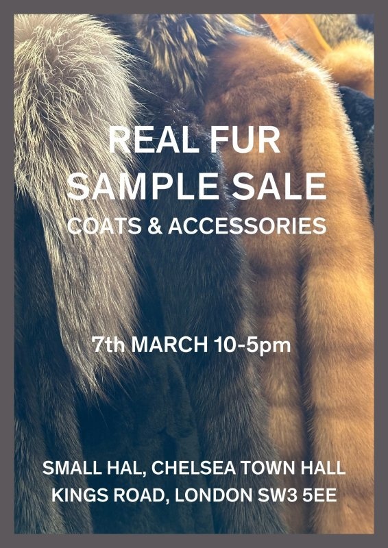 Exclusive Clearing coats and accessories sample sale